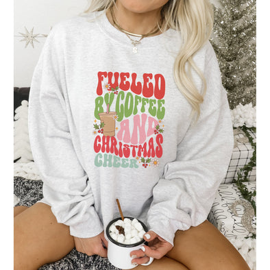 Fueled By Coffee and Christmas Cheer-Painted Lavender