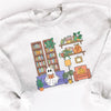 Ghost Reader Crewneck Sweatshirt-Painted Lavender