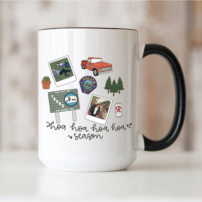 Hoa Hoa Hoa Season Polaroid Mug