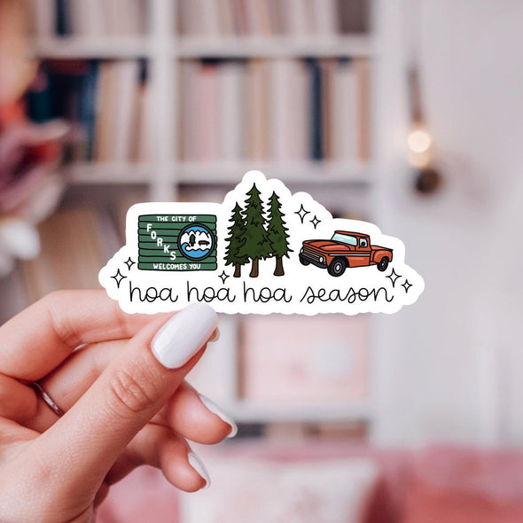 Hoa Hoa Hoa Season Twilight Sticker