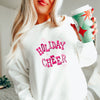Holiday Cheer Crewneck Sweatshirt-Painted Lavender