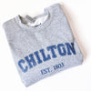 Chilton Crewneck Sweatshirt--Painted Lavender