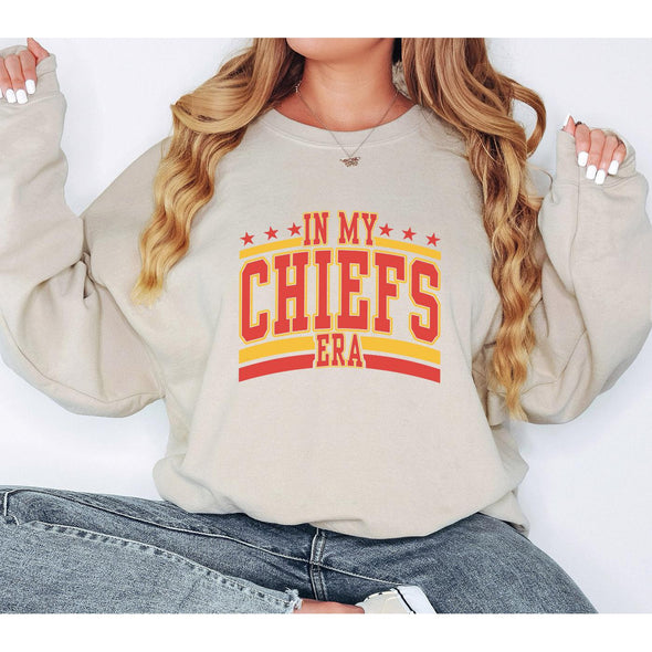 In My Chief's Era Crewneck-Painted Lavender