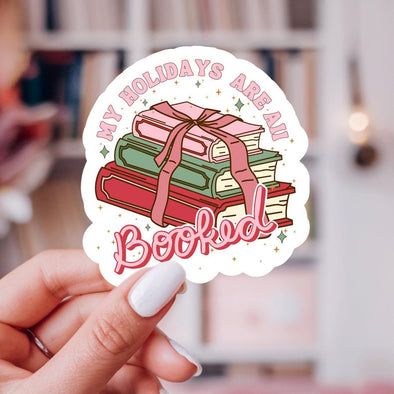My Holidays Are All Booked Sticker-Stickers-Painted Lavender