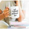 Not the Meek and Obedient Mug--Painted Lavender