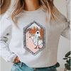 Ride to Salem Crewneck Sweatshirt-Painted Lavender