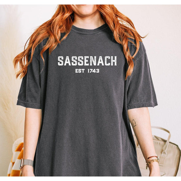 Sassencah Collegiate Oversized Tshirt-Painted Lavender