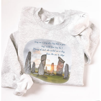 Sing Me A Song Craigh Na Dun Crewneck-Painted Lavender