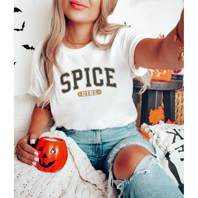 Spice Girl Tshirt--Painted Lavender