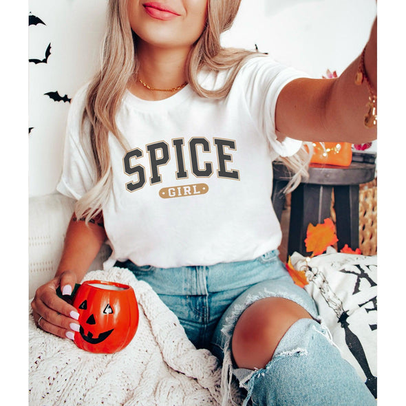 Spice Girl Tshirt--Painted Lavender