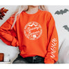 Spooky Season Crewneck Sweatshirt-S-Burnt Orange-Painted Lavender