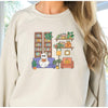 Ghost Reader Crewneck Sweatshirt-Painted Lavender