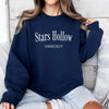 Stars Hollow Crewneck Sweatshirt-S-Navy-Painted Lavender