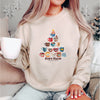 Stars Hollow Winter Festival Coffee Mugs Crewneck Sweatshirt-Painted Lavender
