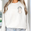 Stay Spooky Pocket Design Sweatshirt-Painted Lavender