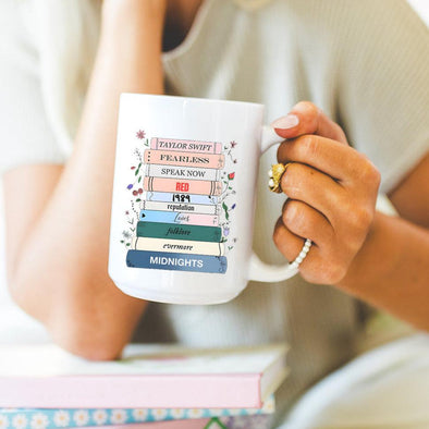 Eras Book Mug-Painted Lavender