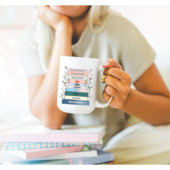 Eras Book Mug-Painted Lavender