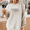 Take Me Home To Lallybroch Crewneck Sweatshirt-Painted Lavender