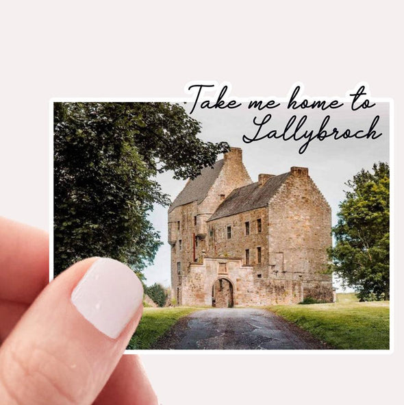 Take Me Home To Lallybroch Sticker-Stickers-Painted Lavender