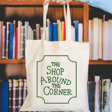 The Shop Around The Corner You've Got Mail Tote Bag-Painted Lavender