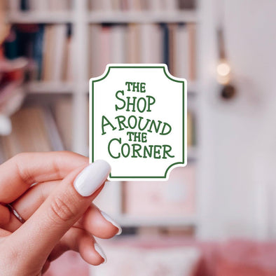 The Shop Around The Corner Sticker-Stickers-Painted Lavender