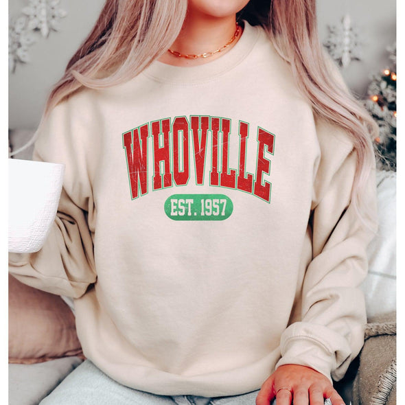 Whoville Crewneck Sweatshirt--Painted Lavender