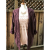 Adrian Knit Cardigan - Eggplant-Cardigan-Painted Lavender