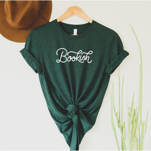 Bookish Tee--Painted Lavender
