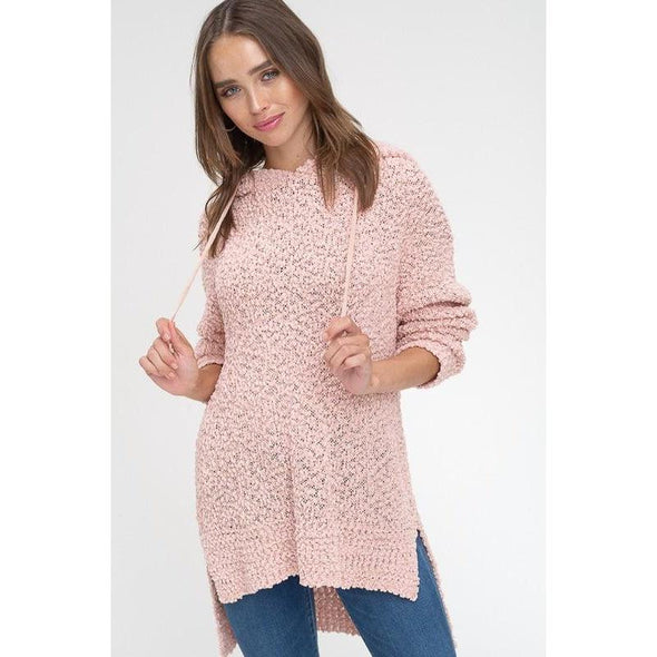 Cozy Dreams Lightweight Hoodie, Blush-Painted Lavender