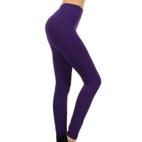 Dreamy Basic Leggings (Colors)-bottoms-Painted Lavender
