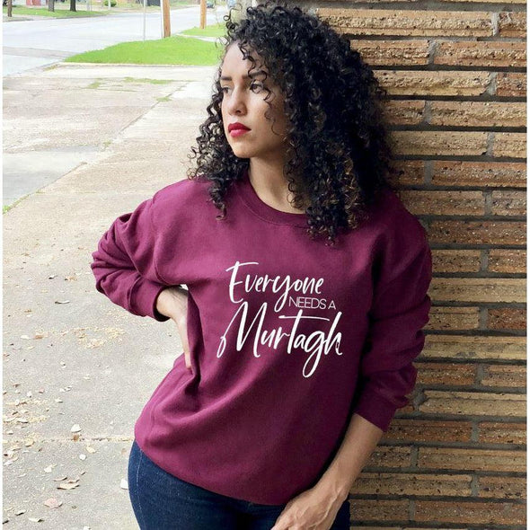 Everyone Needs A Murtagh Sweatshirt--Painted Lavender