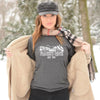 Fraser's Ridge Outlander Long Sleeve Tee-Painted Lavender