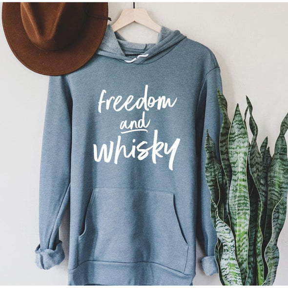 Freedom and Whisky Outlander Hoodie--Painted Lavender