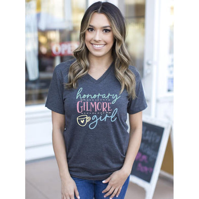 Honorary Gilmore Girl Shirt--Painted Lavender