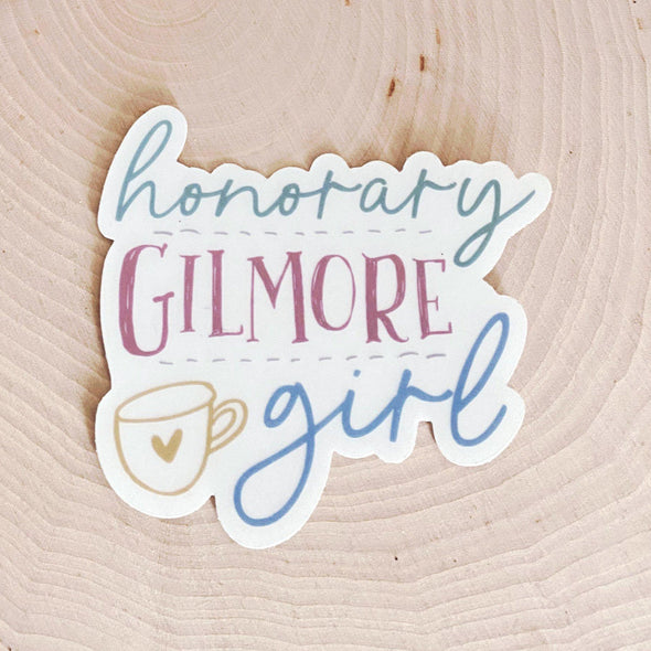Honorary Gilmore Girl Sticker-Stickers-Painted Lavender