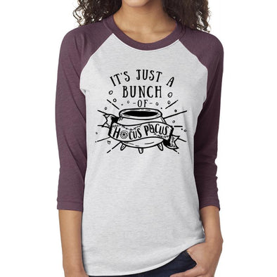 It's Just A Bunch Of Hocus Pocus Raglan-Painted Lavender