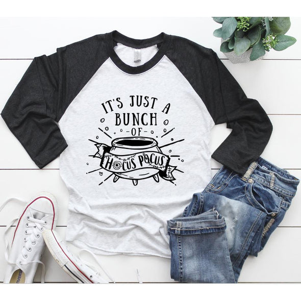 It's Just A Bunch Of Hocus Pocus Raglan-Painted Lavender