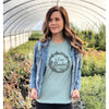 La Dame Blanche 'Claire Fraser' Tshirt--Painted Lavender