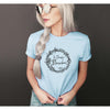 La Dame Blanche 'Claire Fraser' Tshirt--Painted Lavender