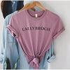 Lallybroch Outlander Tee--Painted Lavender