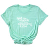 Not the Meek and Obedient Type Tee (Modern)--Painted Lavender