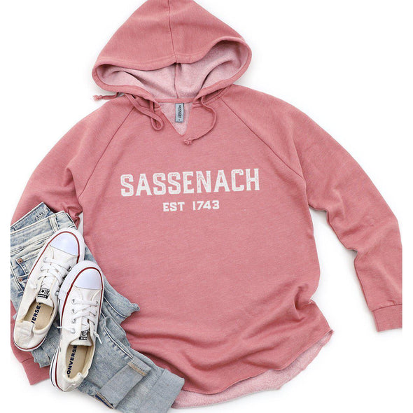 Sassenach 1743 Women's Hoodie-Painted Lavender