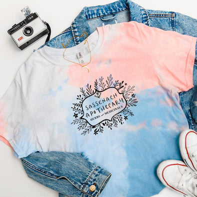 Sassenach Apothecary Tie Dye Tee-Painted Lavender