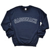 Sassenach Varsity Sweatshirt--Painted Lavender