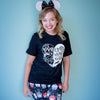 Simply Meant To Be Crew Neck Tee, Black-Painted Lavender