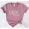 What Would Claire Fraser Do Tshirt--Painted Lavender