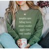 Cozy Fall Vibes Crewneck Sweatshirt--Painted Lavender