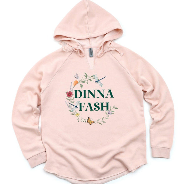 Dinna Fash Wildflower Women's Hoodie-Painted Lavender