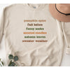Fall Vibes Crewneck Sweatshirt--Painted Lavender