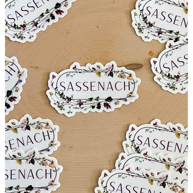 Sassenach Meadow Outlander Sticker-Stickers-Painted Lavender